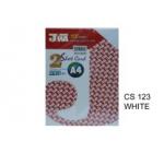 JIWA 2 SHEET CARD 120GSM CS213 WHITE